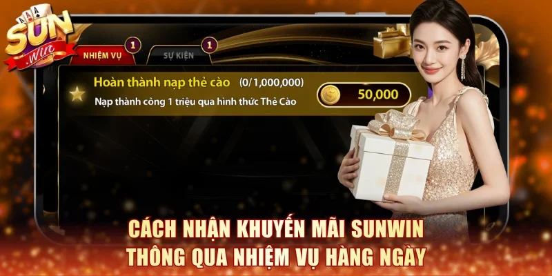 Cách Nhận Khuyến Mãi Sunwin